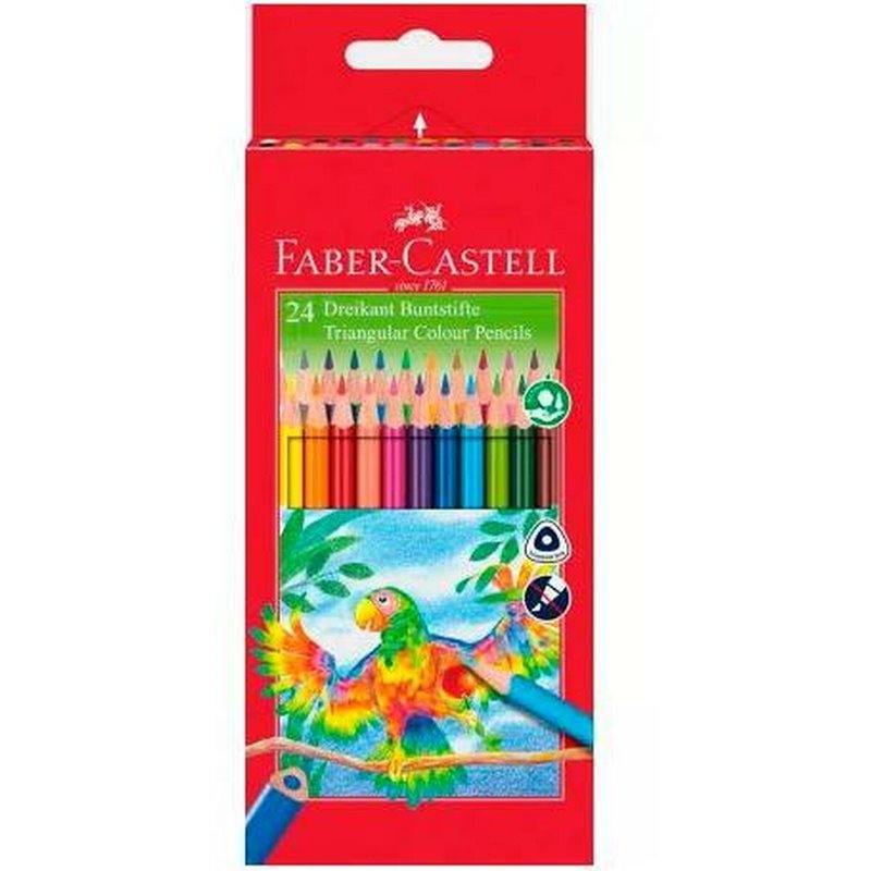 Image secondaire de Crayons de couleur Faber-Castell Multicouleur 6 Pièces