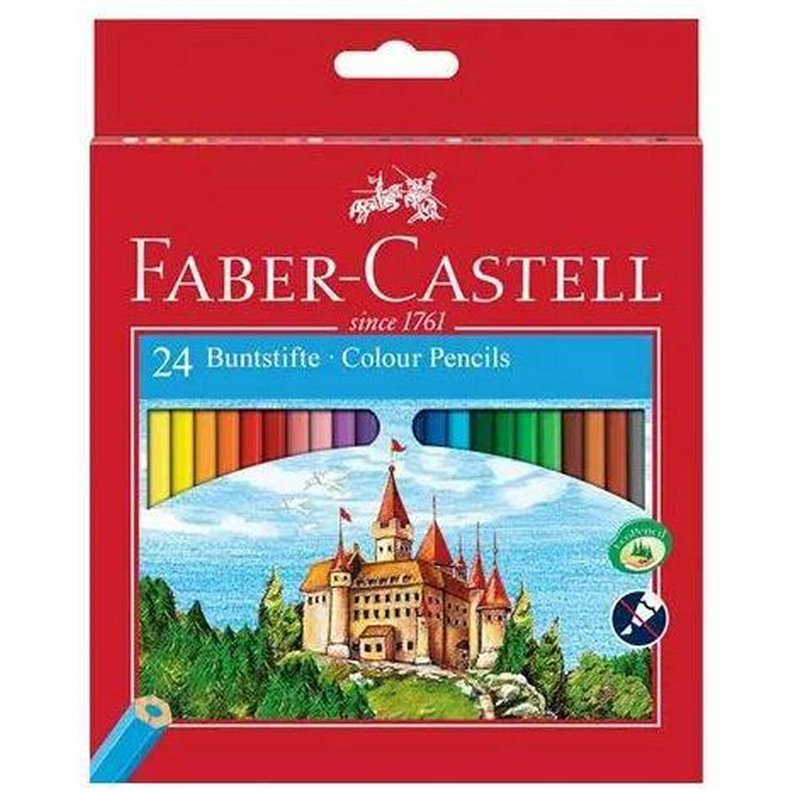 Image secondaire de Crayons de couleur Faber-Castell Multicouleur (5 Unités)