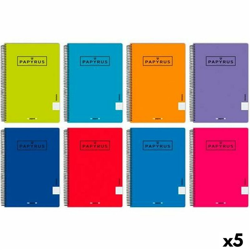 Cahier Papyrus Din A4 80 Volets (5 Unités)