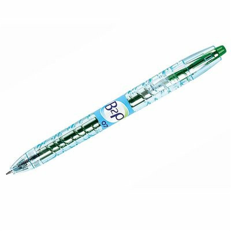 Image secondaire de Stylo gel Pilot B2P Vert 0,4 mm (12 Unités)