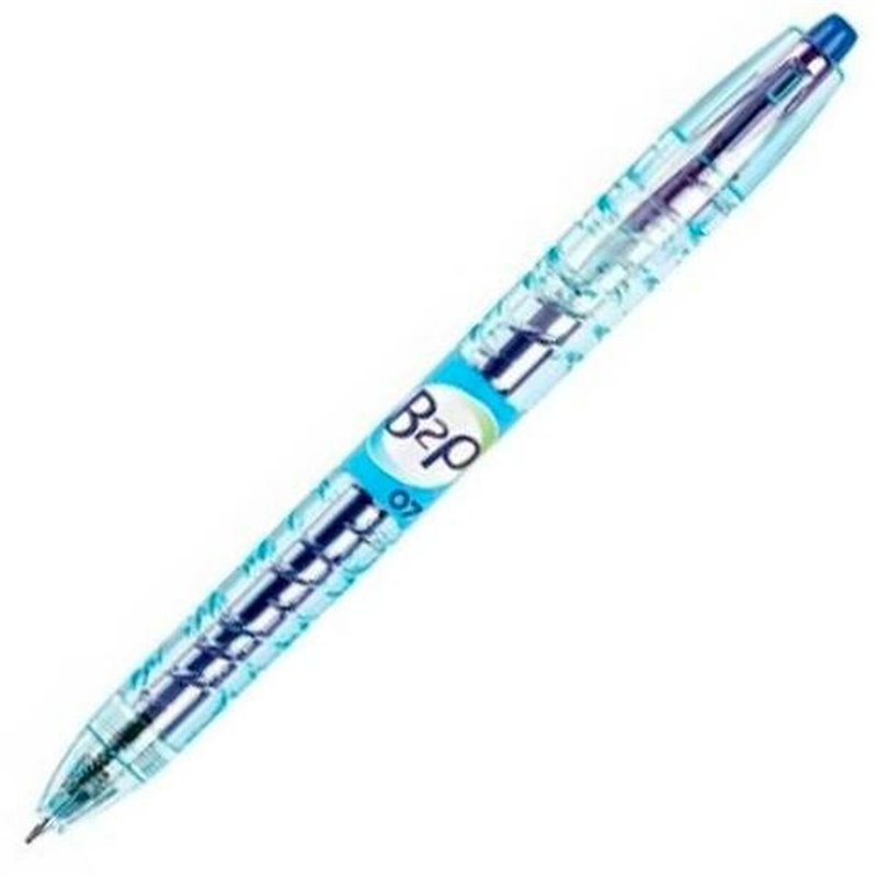 Image secondaire de Stylo gel Pilot B2P 07 Rétractile Bleu 0,4 mm (10 Unités)