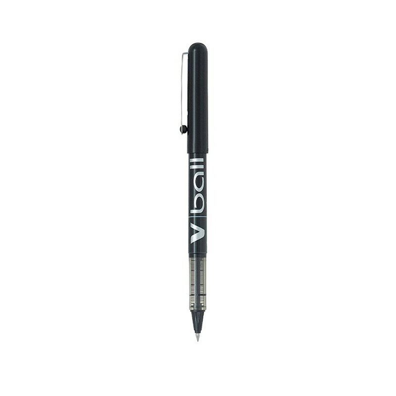 Image secondaire de Crayon Roller Pilot V Ball 0,7 mm Noir (12 Unités)