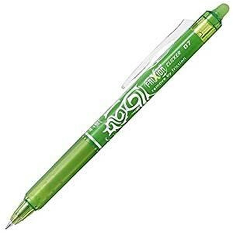 Image secondaire de Crayon Pilot Frixion Clicker Encre effaçable Vert 0,4 mm 12 Unités