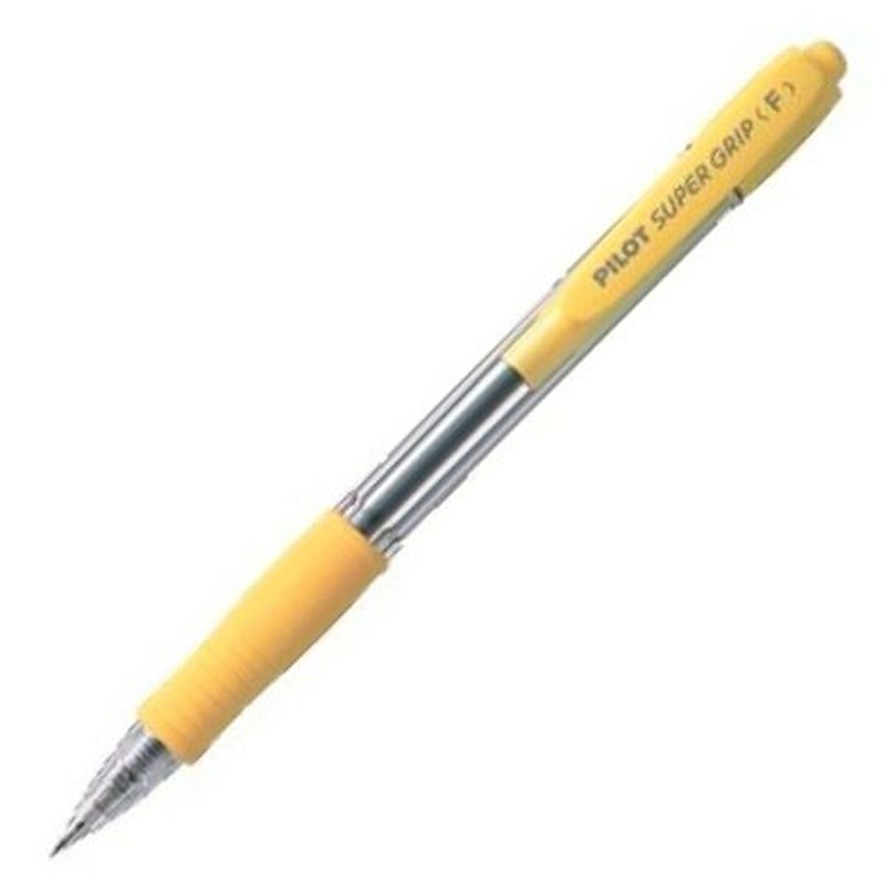 Image secondaire de Crayon Pilot Supergrip Jaune 0,4 mm (12 Unités)