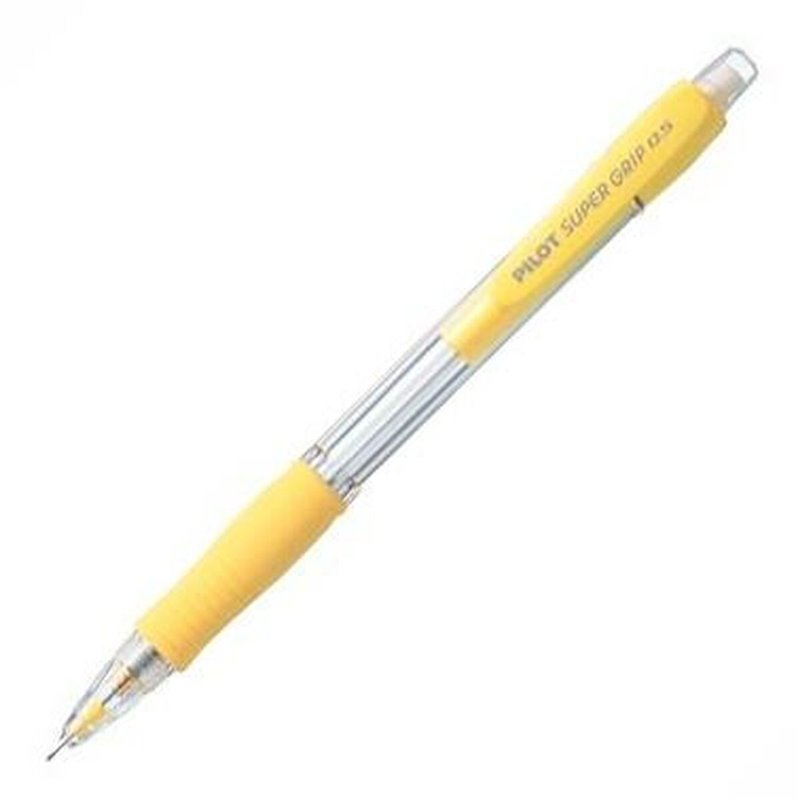 Image secondaire de Portemines Pilot Super Grip Jaune 0,5 mm (12 Unités)