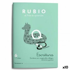 Cahier d'écriture et de calligraphie Rubio Nº06 A5 Espagnol 20 Volets (1 29,99 €