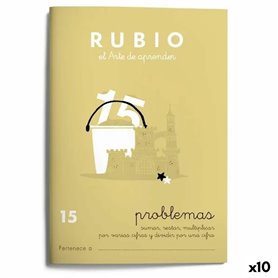Cahier de maths Rubio Nº15 A5 Espagnol 20 Volets (10 Unités) 30,99 €