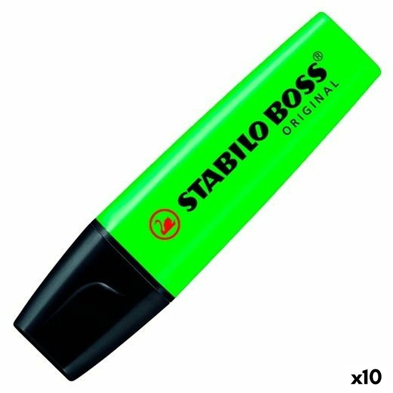 Stabilo BOSS ORIGINAL marqueur 1 pièce(s) Pointe biseautée Vert