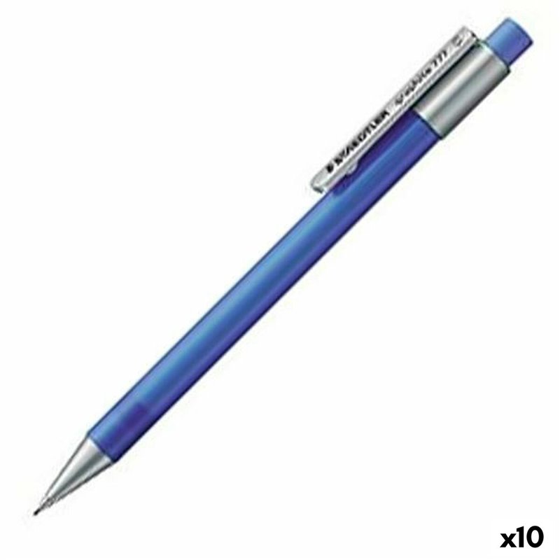 Portemines Staedtler Graphite 777 Bleu 0,5 mm (10 Unités)