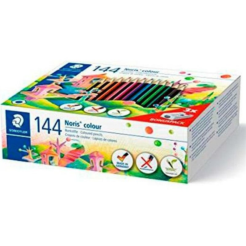 Image secondaire de Crayons de couleur Staedtler Noris Colour Wopex Lot (7 Unités)