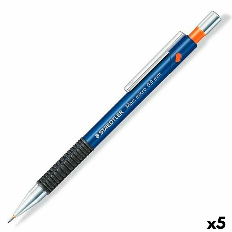 Portemines Staedtler Mars Micro Bleu 0,5 mm (5 Unités) (10 Unités)