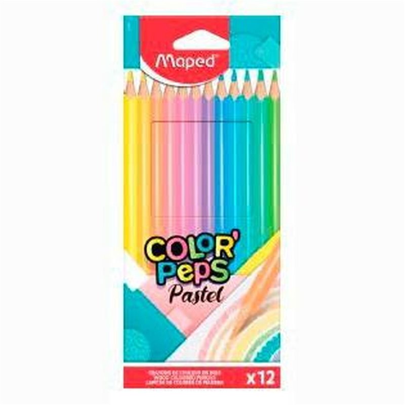 Image secondaire de Crayons de couleur Maped Color' Peps Multicouleur 12 Pièces (12 Unités)