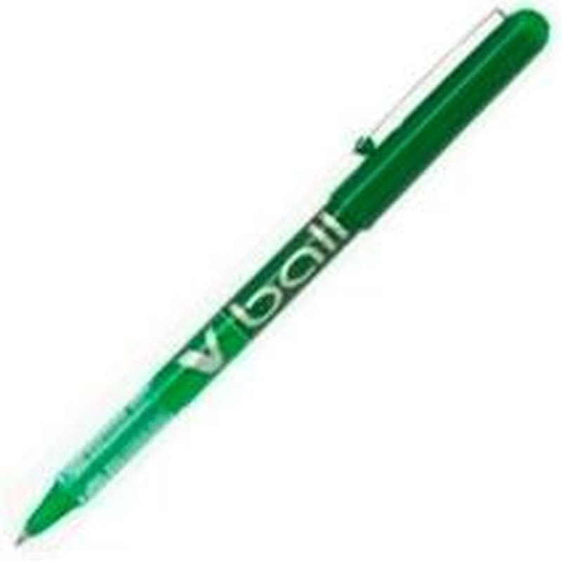 Image secondaire de Stylo à encre liquide Pilot BL-VB-5 Vert 0,3 mm (12 Unités)