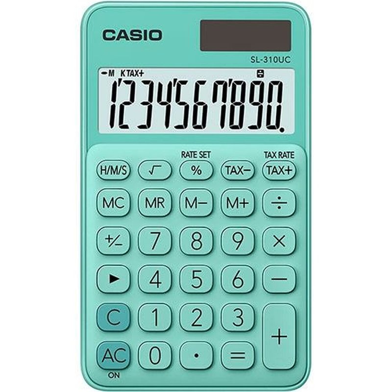 Image secondaire de Calculatrice Casio SL-310UC Vert (10 Unités)