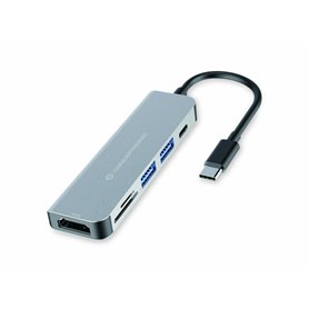 Hub USB Conceptronic Gris 6 en 1 51,99 €