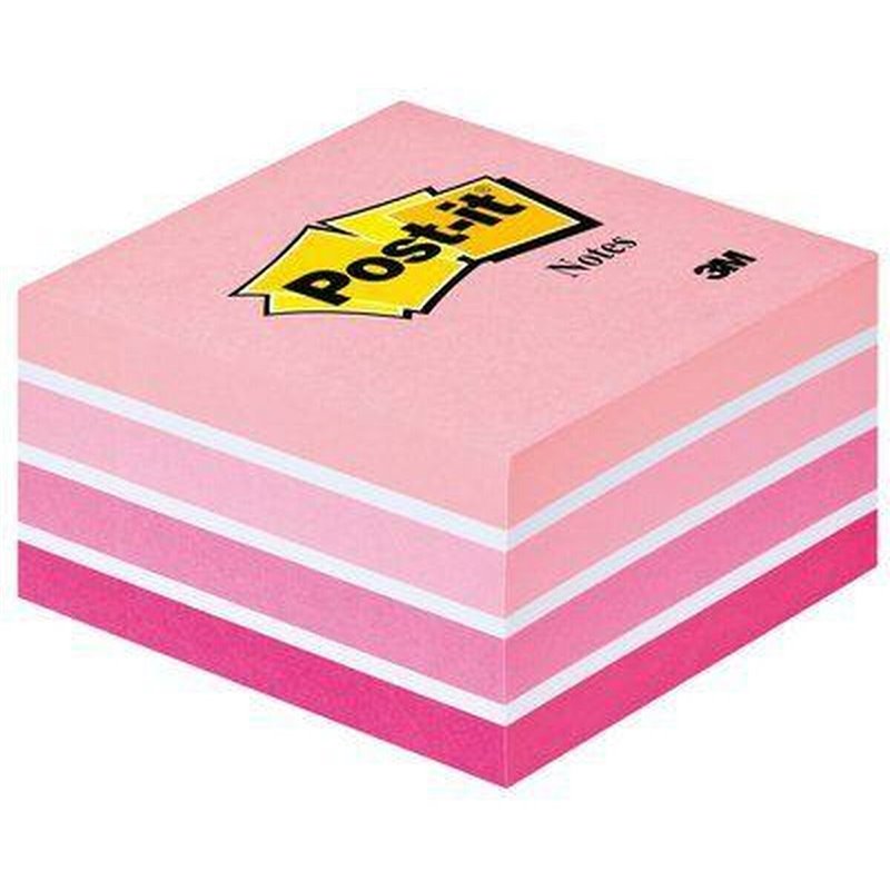 Image secondaire de Bloc de Notes Post-it 76 x 76 mm Rose 450 Volets (12 Unités)