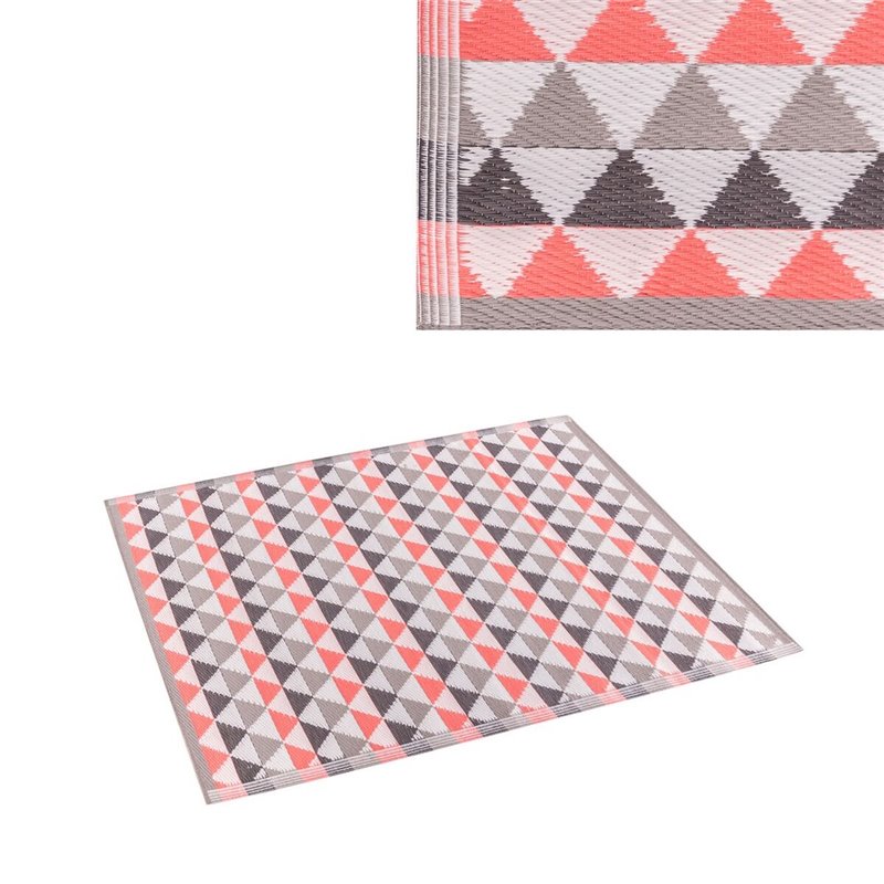 Tapis dextérieur Safos Gris Corail polypropylène