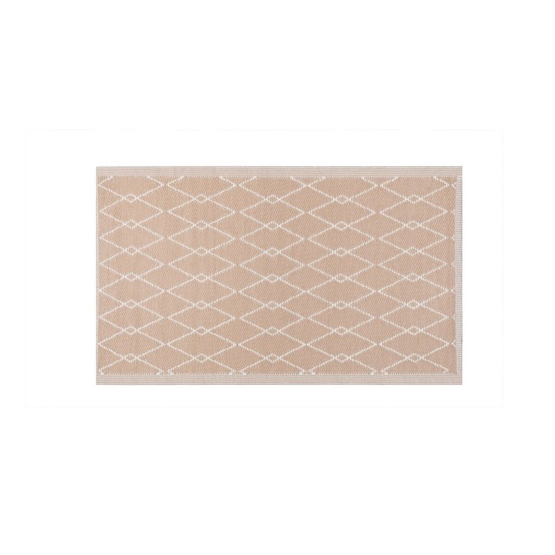 Tapis dextérieur Zante Beige polypropylène