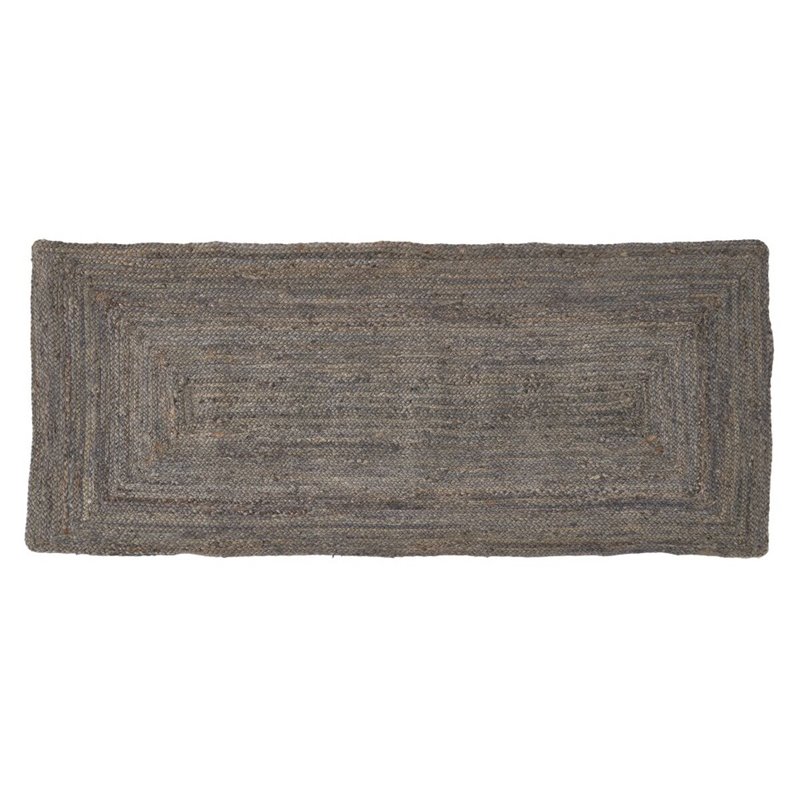 Tapis Gris Jute 170 x 70 cm