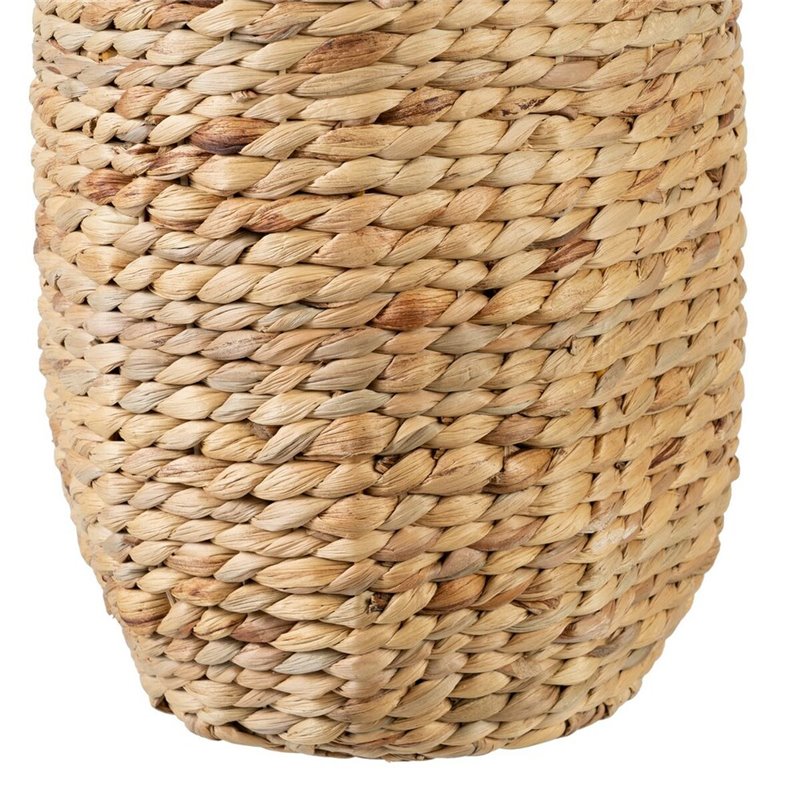 Image secondaire de Vase 23 x 23 x 82 cm Naturel Fibre naturelle