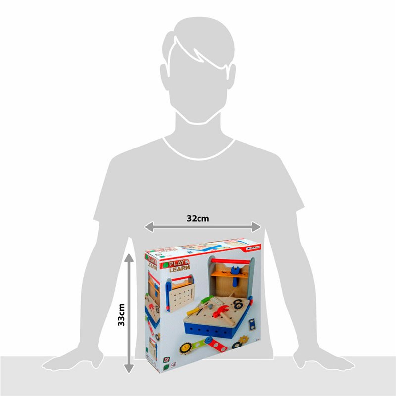 Image secondaire de Jeu d'outils pour les enfants Colorbaby 20 Pièces 2 Unités