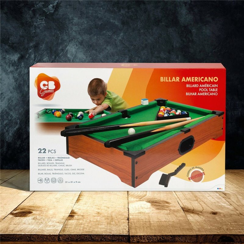 Image secondaire de Billard de table Colorbaby 51 x 9 x 31 cm (2 Unités)