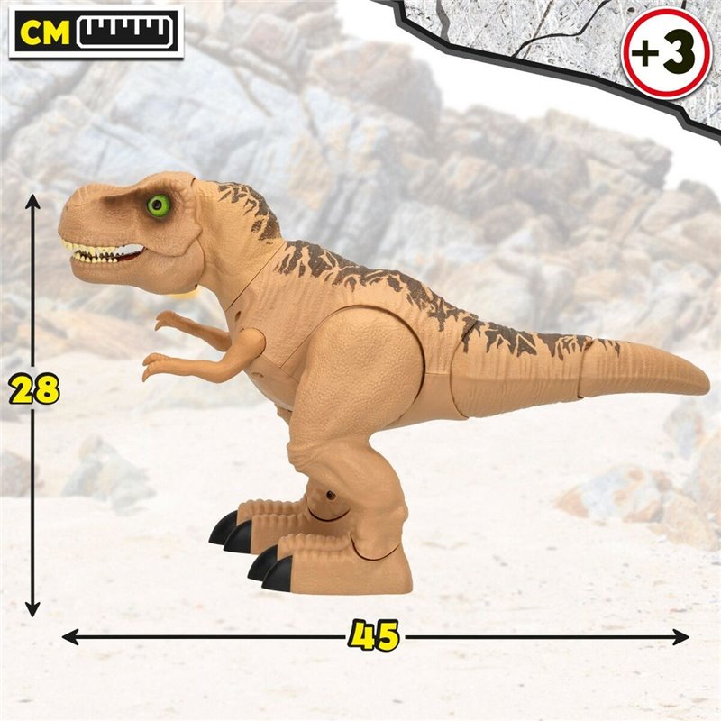 Image secondaire de Dinosaure Funville T-Rex 2 Unités 45 x 28 x 15 cm