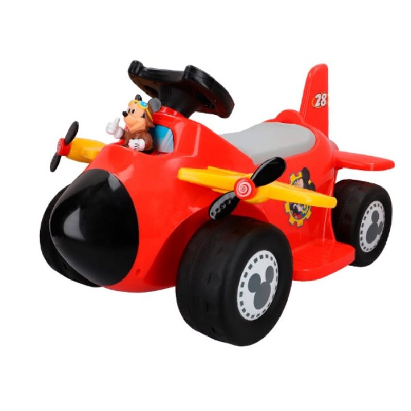 Voiture électrique pour enfants Mickey Mouse Batterie Avion 6 V