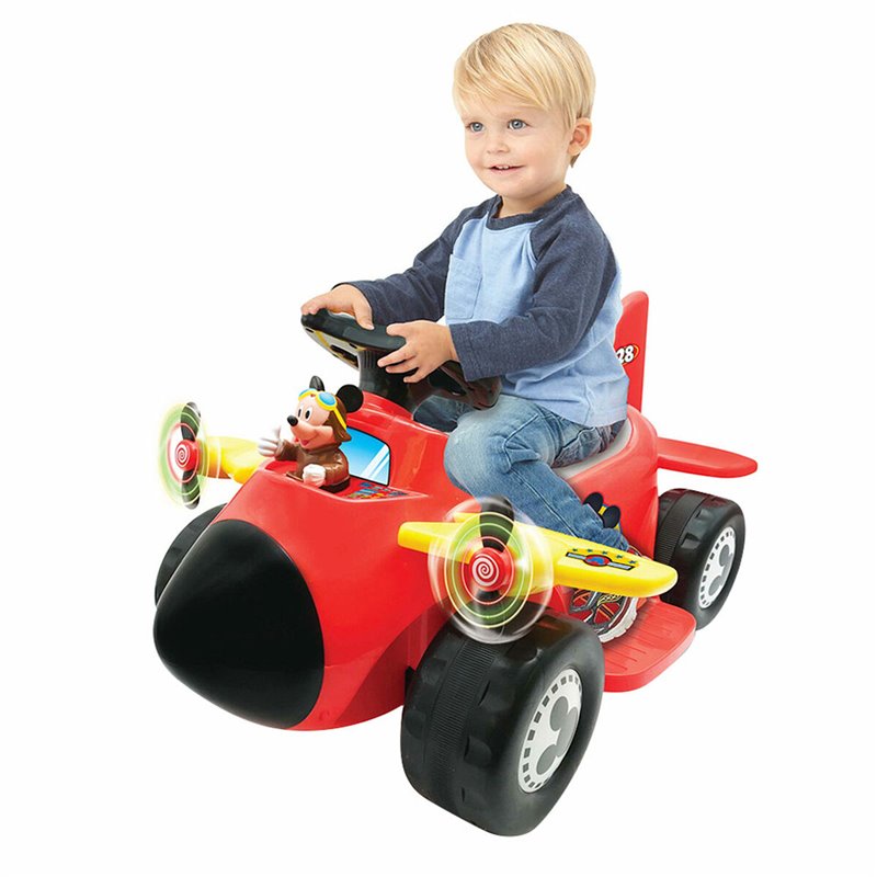 Image secondaire de Voiture électrique pour enfants Mickey Mouse Batterie Avion 6 V