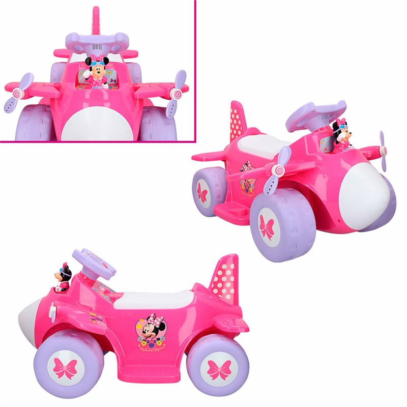 Image secondaire de Voiture électrique pour enfants Minnie Mouse Batterie Avion 6 V