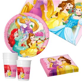 Set d'articles de fête Princesses Disney 37 Pièces 30,99 €