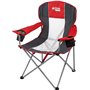 Chaise de camping pliante Aktive Rouge Gris foncé 56 x 98 x 59 cm (4 Uni 229,99 €