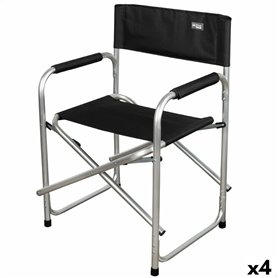 Chaise de camping pliante Aktive Noir 51 x 81 x 45 cm (4 Unités) 319,99 €