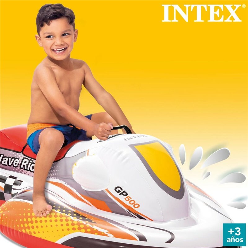 Image secondaire de Personnage pour piscine gonflable Intex Wave RIder Moto 117 x 58 x 77 cm (6 Unités)