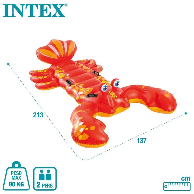 Image secondaire de Personnage pour piscine gonflable Intex Langouste 137 x 50 x 213 cm (6 Unités)