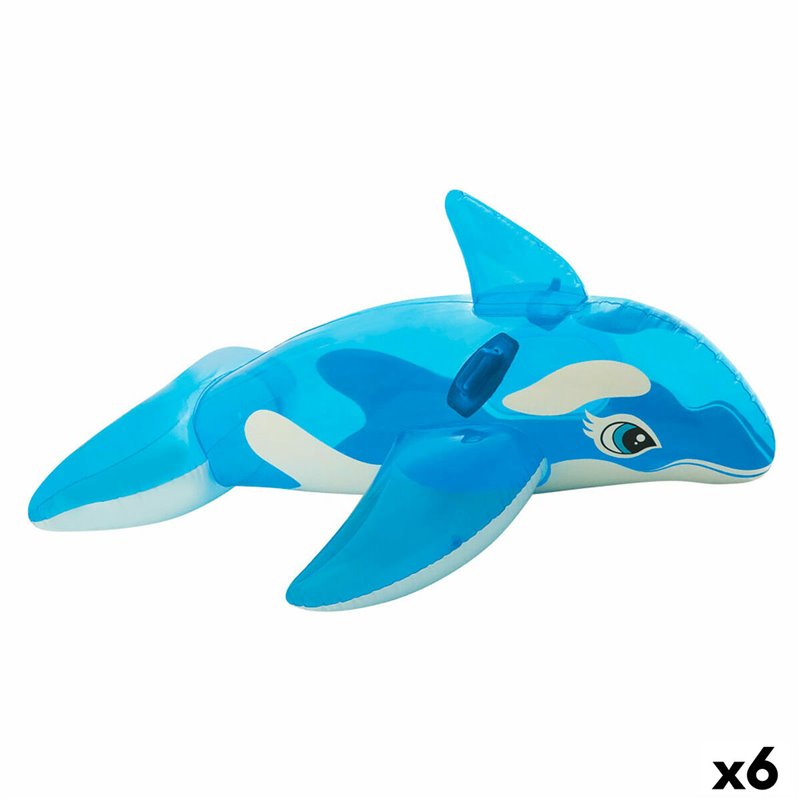 Personnage pour piscine gonflable Intex Baleine 152 x 114 cm (6 Unités)