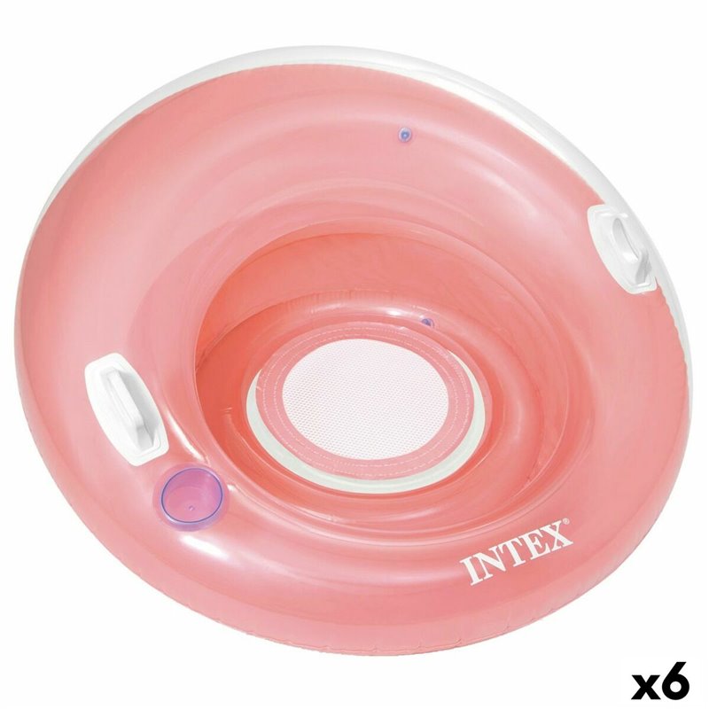 Fauteuil de piscine gonflable Intex Rond Ø 119 cm 119 x 119 cm (6 Unités)