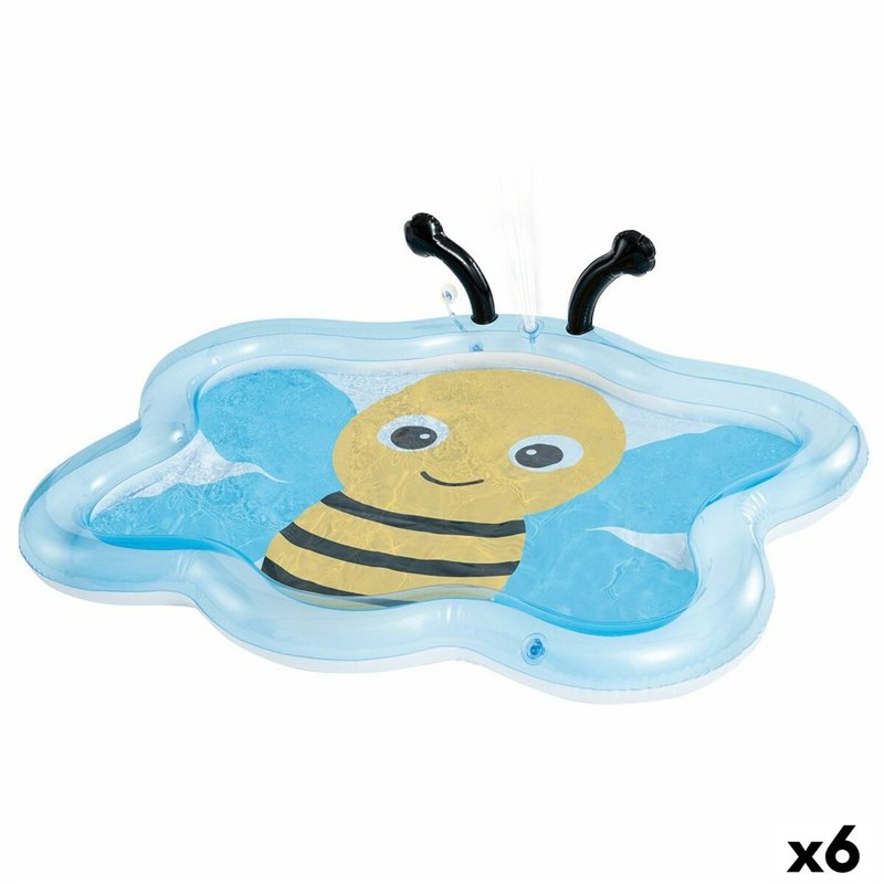 Pataugeoire gonflable pour enfants Intex Abeille 56 L 127 x 102 x 28 cm (6 Unités)