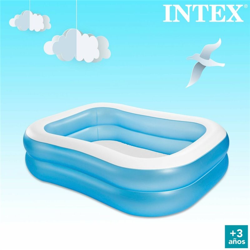 Image secondaire de Piscine gonflable Intex Bleu Blanc Bleu/Blanc 540 L 203 x 48 x 152 cm (3 Unités)