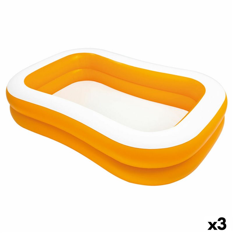 Piscine gonflable Intex Mandarin Orange 600 L 229 x 48 x 152 cm (3 Unités)