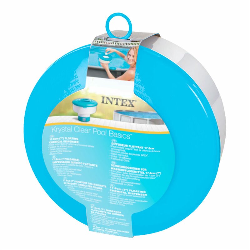 Image secondaire de Distributeur de Chlore Intex Piscine 12 Unités 17,8 x 17,8 cm