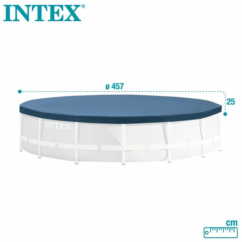 Image secondaire de Bâches de piscine Intex 28032 Ø 457 cm 457 x 25 x 457 cm