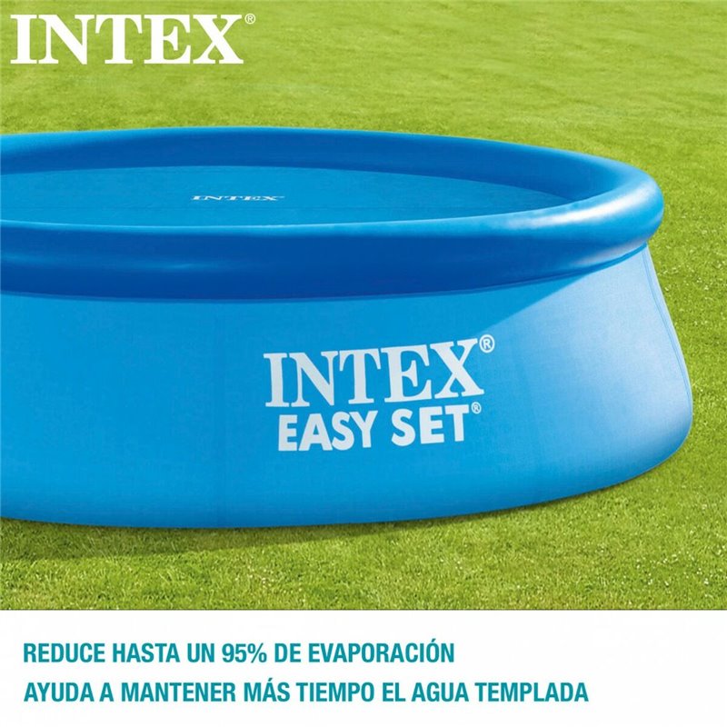 Image secondaire de Bâches de piscine Intex 29021 EASY SET/METAL FRAME Bleu Ø 305 cm 290 x 290 cm