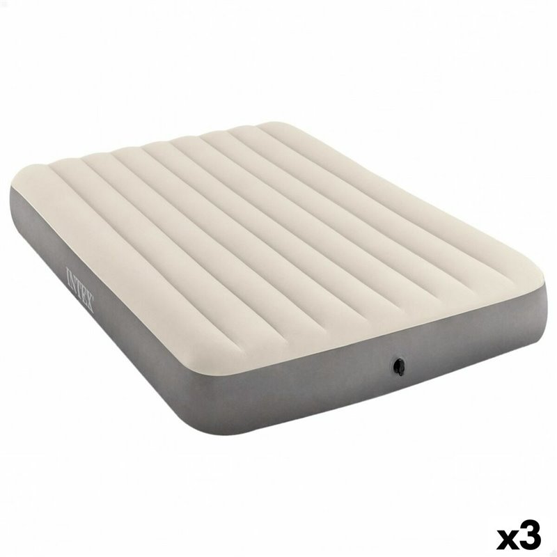 Air bed Intex 152 x 25 x 203 cm (3 Unités)