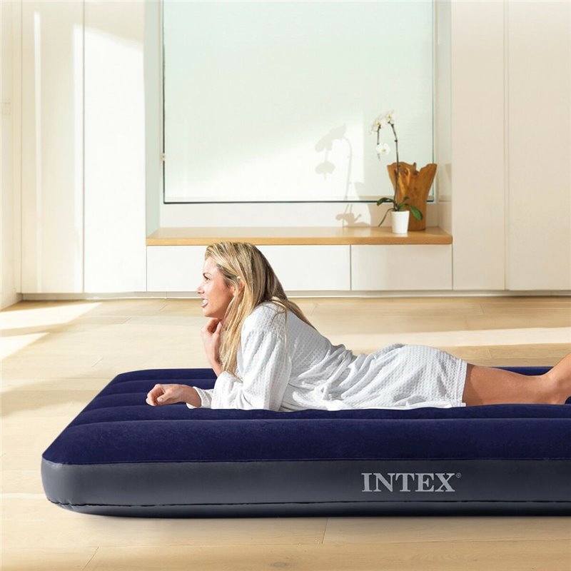 Image secondaire de Air bed Intex CLASSIC DOWNY 76 x 25 x 191 cm (6 Unités)