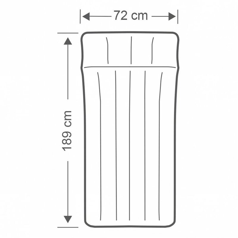 Image secondaire de Air bed Intex 72 x 20 x 189 cm (6 Unités)