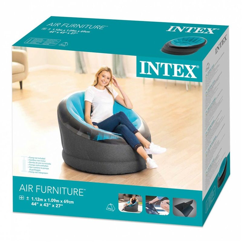 Image secondaire de Fauteuil gonflable Intex EMPIRE 112 x 69 x 109 cm (3 Unités)