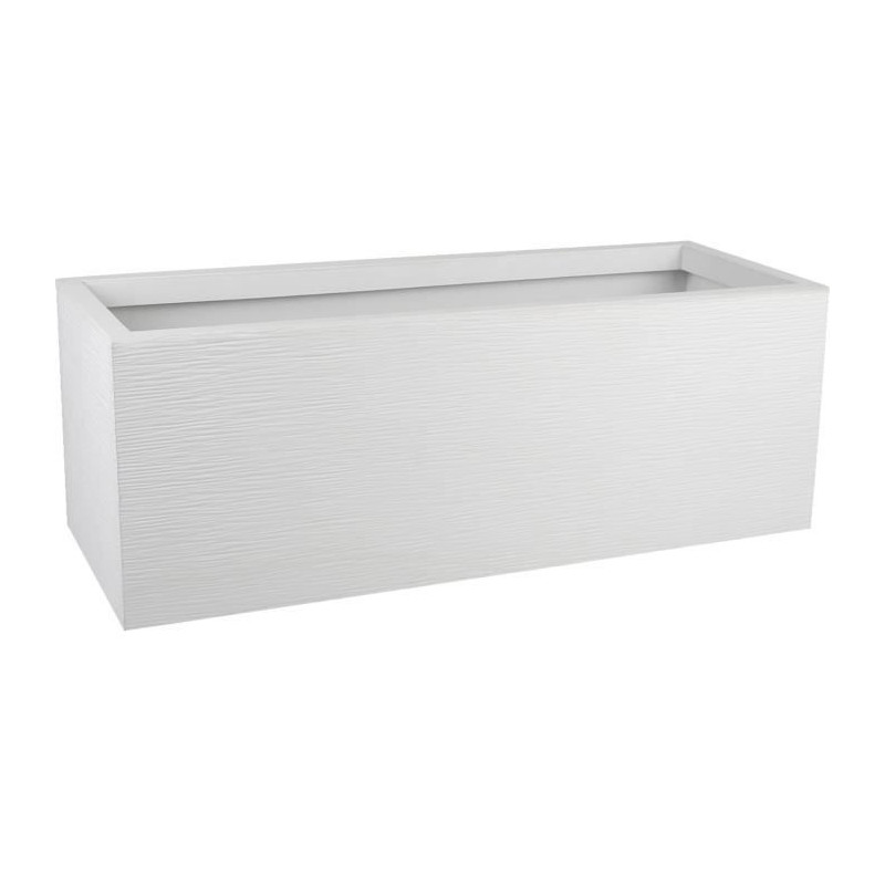 Cache-Pot EDA Graphit Up Rectangulaire Blanc 79,5 x 29,5 x 29,5 cm