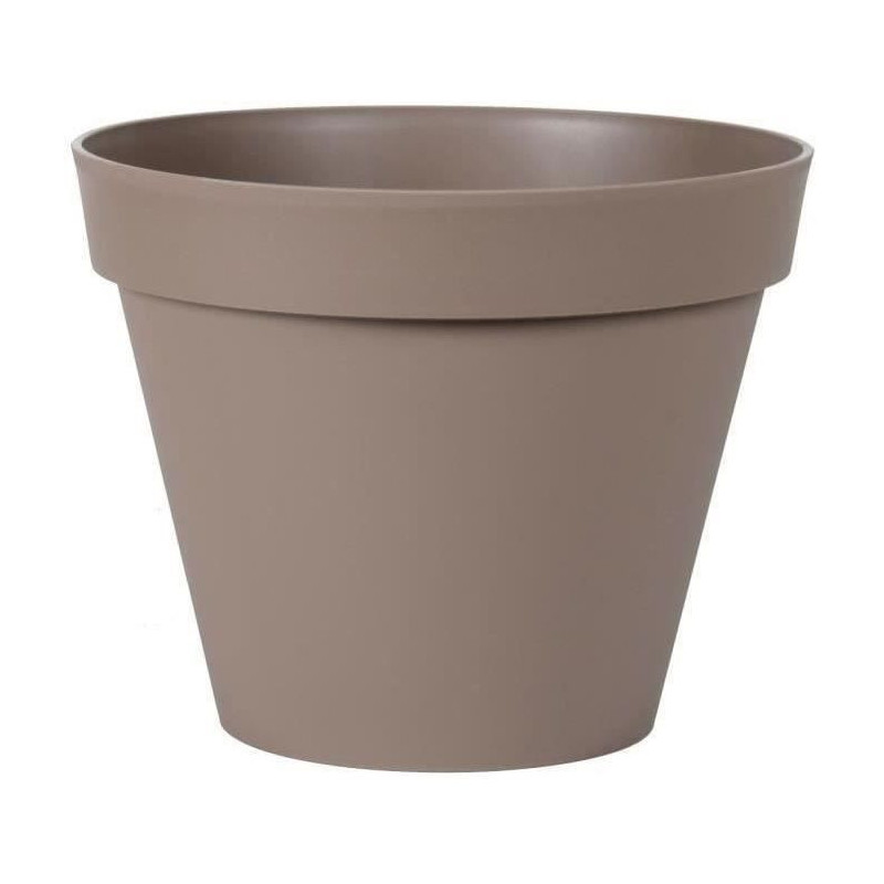 Pot EDA Tuscan Taupe polypropylène Ronde Ø 40 x 32 cm