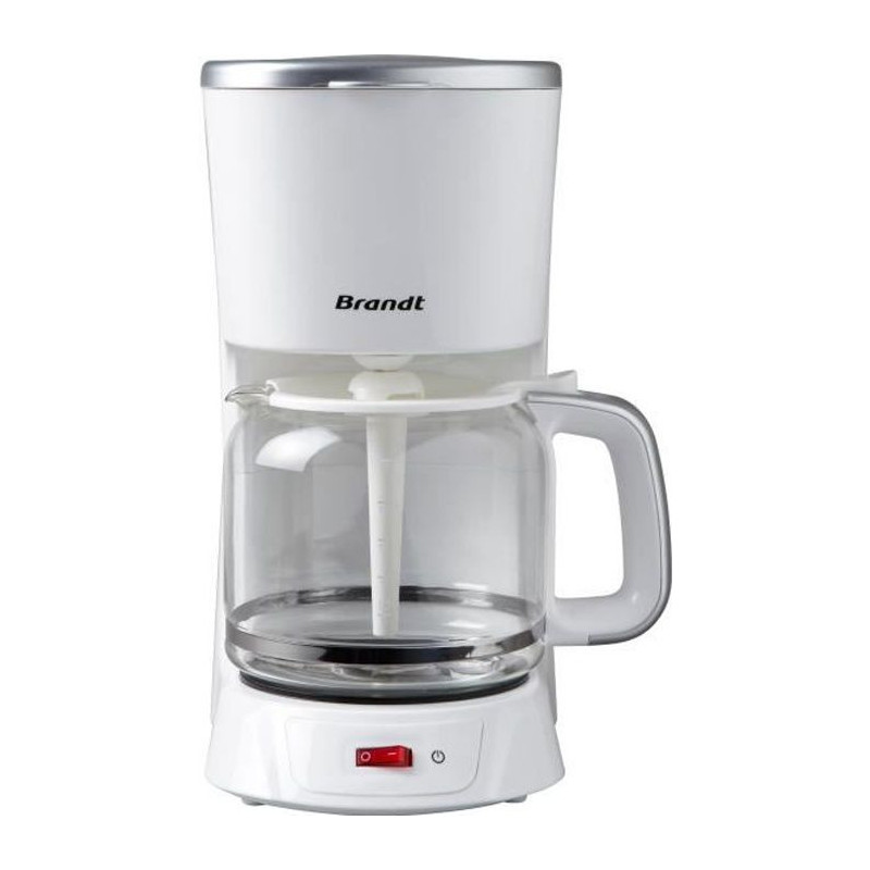 Cafetière goutte à goutte Brandt CAF1318S Blanc 1000 W 1100 W